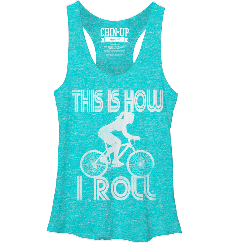 Women's CHIN UP How I Roll Racerback Tank Top