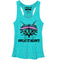 Women's CHIN UP Sweat it Meowt Racerback Tank Top