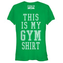 Junior's CHIN UP My Gym Shirt T-Shirt