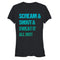 Junior's CHIN UP Scream and Shout T-Shirt