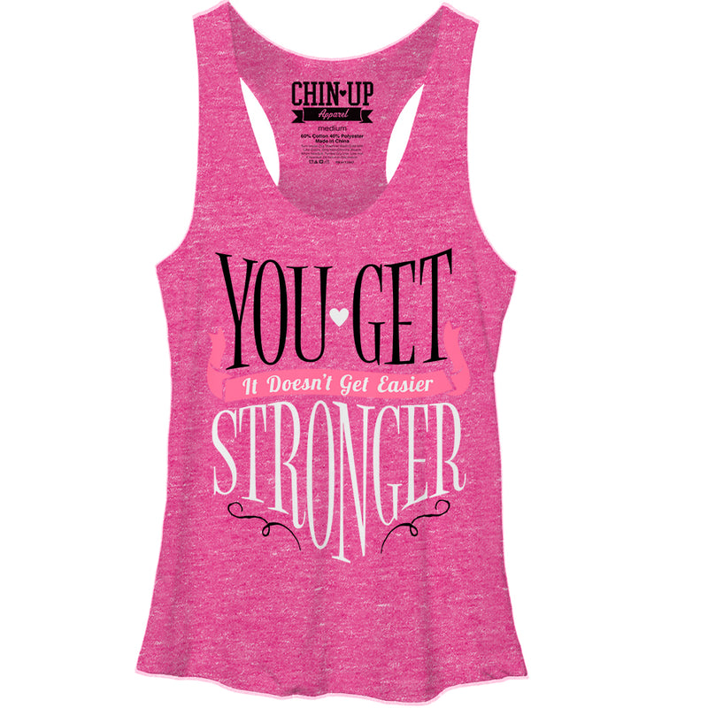 Women's CHIN UP Stronger Racerback Tank Top