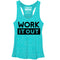 Women's CHIN UP Work It Racerback Tank Top