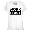 Junior's CHIN UP Work It T-Shirt