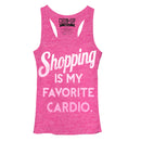 Women's CHIN UP Shopping is Cardio Racerback Tank Top