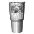 Star Wars Yoda Free Words of Wisdom Stainless Steel Tumbler With Lid