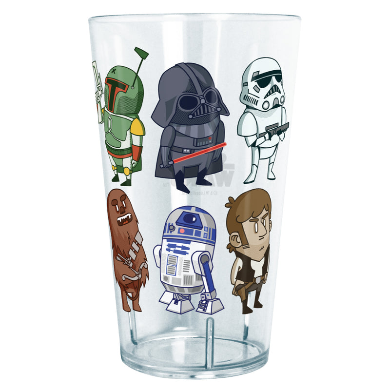 Star Wars Doodle Character Grid Tritan Drinking Cup