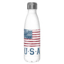 Lost Gods USA Flag Stainless Steel Water Bottle