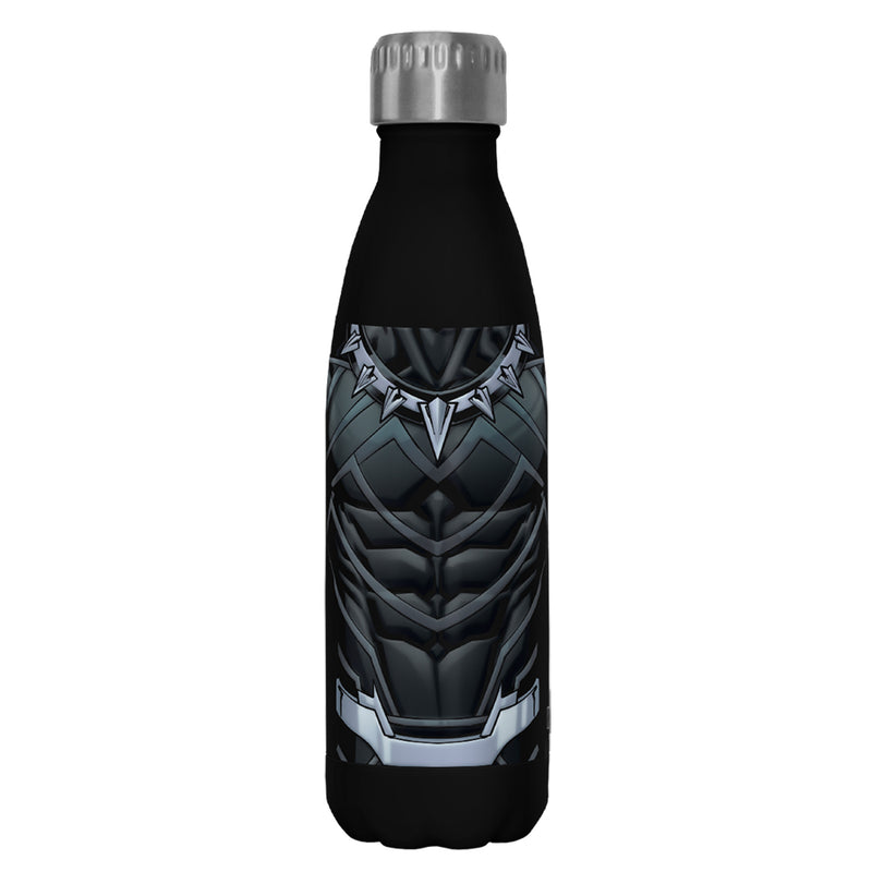 Marvel Black Panther Costume Stainless Steel Water Bottle