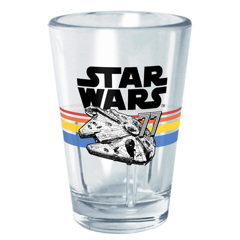 Star Wars Falcon Striped Logo Tritan Shot Glass