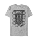 Marvel Men's Eternals Kro Wood Stamp Circles  T-Shirt  Athletic Heather  M