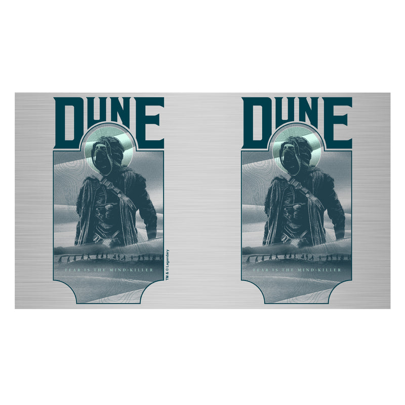 Dune Paul Atreides Fear is the Mind-Killer Stainless Steel Water Bottle