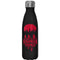 Stranger Things Black and Red Main Poster Stainless Steel Water Bottle