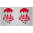 Stranger Things Black and Red Main Poster Stainless Steel Water Bottle