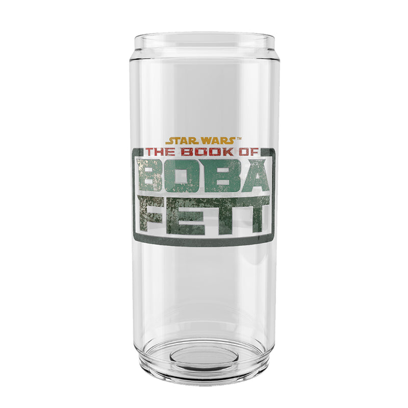 Star Wars: The Book of Boba Fett Distressed Logo Tritan Can Shaped Cup