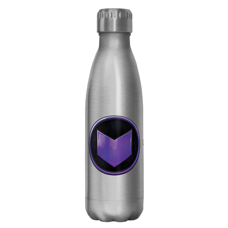 Marvel Hawkeye Bullseye Logo Stainless Steel Water Bottle