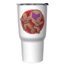 Marvel Hawkeye Ho Ho Ho Logo Stainless Steel Tumbler With Lid