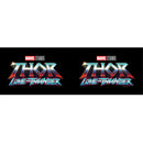 Marvel: Thor: Love and Thunder Metallic Logo Stainless Steel Tumbler With Lid