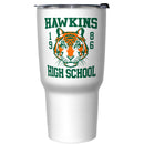 Stranger Things Hawkins High School Mascot Stainless Steel Tumbler With Lid