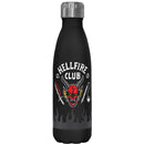 Stranger Things Hellfire Flame Logo Stainless Steel Water Bottle