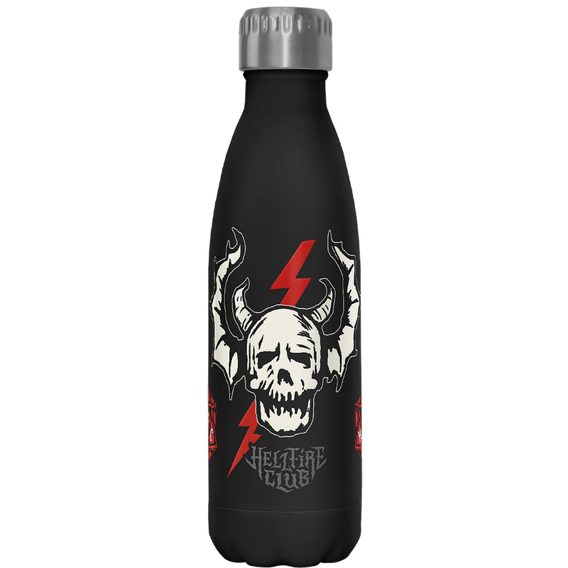 Stranger Things Hellfire Skeleton Stainless Steel Water Bottle