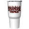 Stranger Things Fiery Logo Stainless Steel Tumbler With Lid