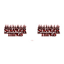 Stranger Things Fiery Logo Stainless Steel Tumbler With Lid